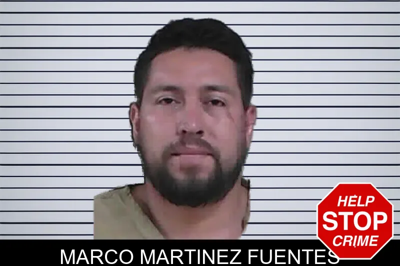 Marco Martinez Fuentes mugshot