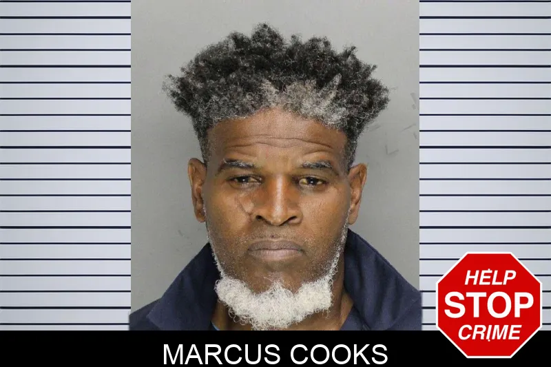 Marcus Cooks mugshot