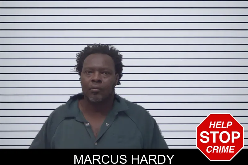 Marcus Hardy mugshot