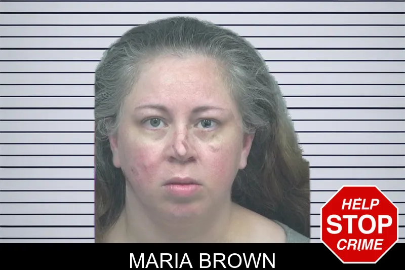 Maria Brown mugshot