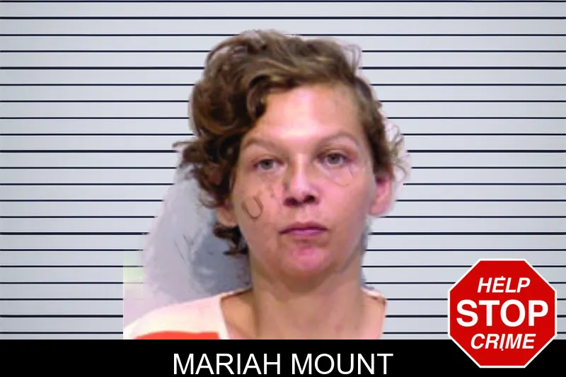 Mariah Mount mugshot