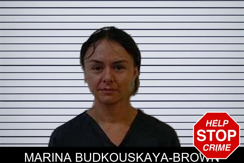 Marina Budkouskaya-Brown mugshot