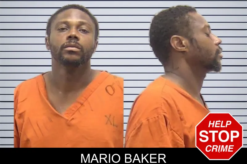 Mario Baker mugshot