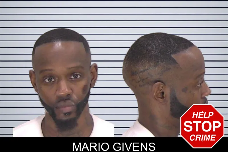 Mario Givens mugshot