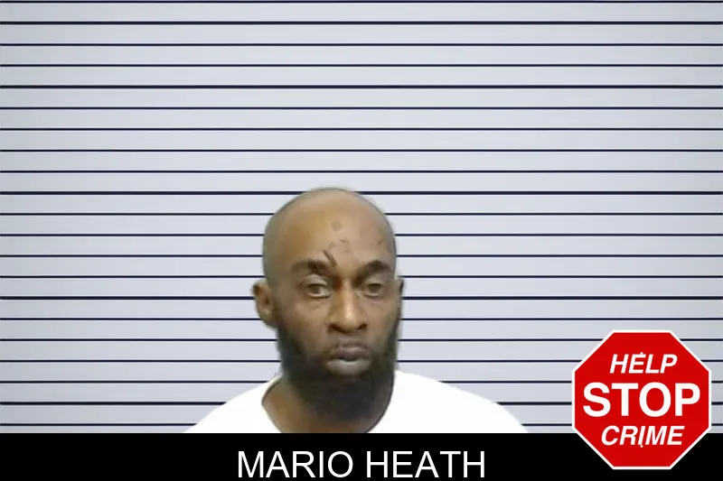 Mario Heath mugshot