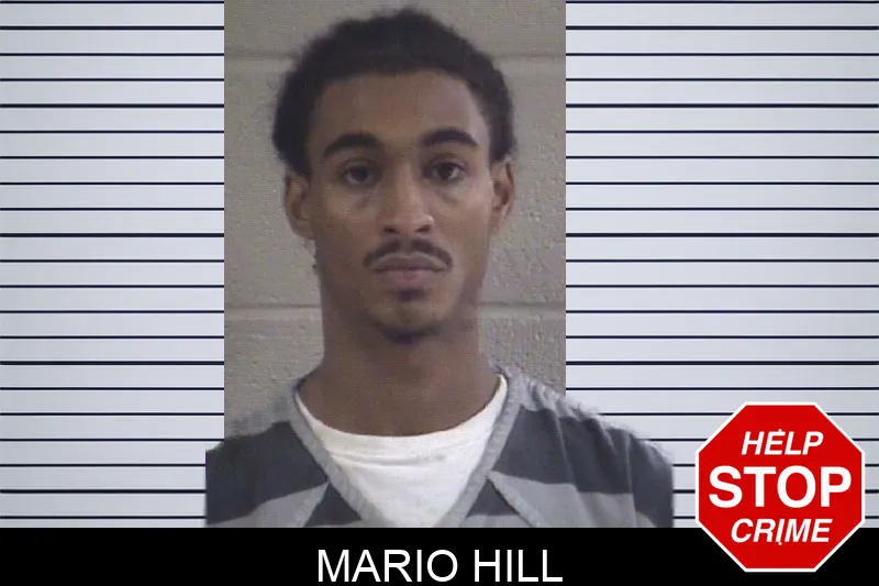 Mario Hill mugshot