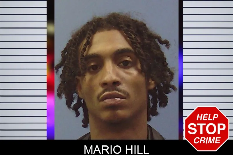 Mario Hill mugshot
