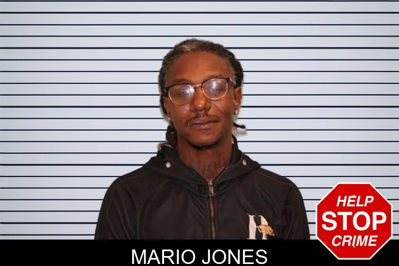 Mario Jones mugshot