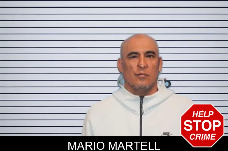 Mario Martell mugshot
