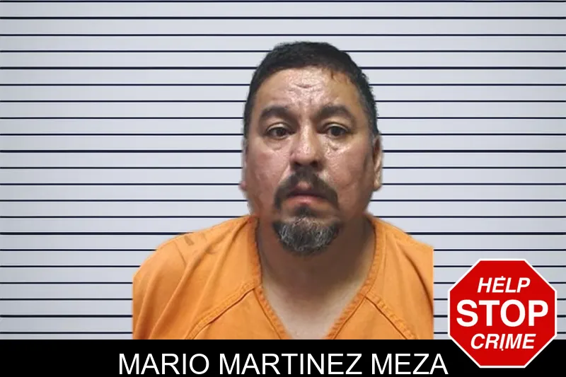 Mario Martinez Meza mugshot