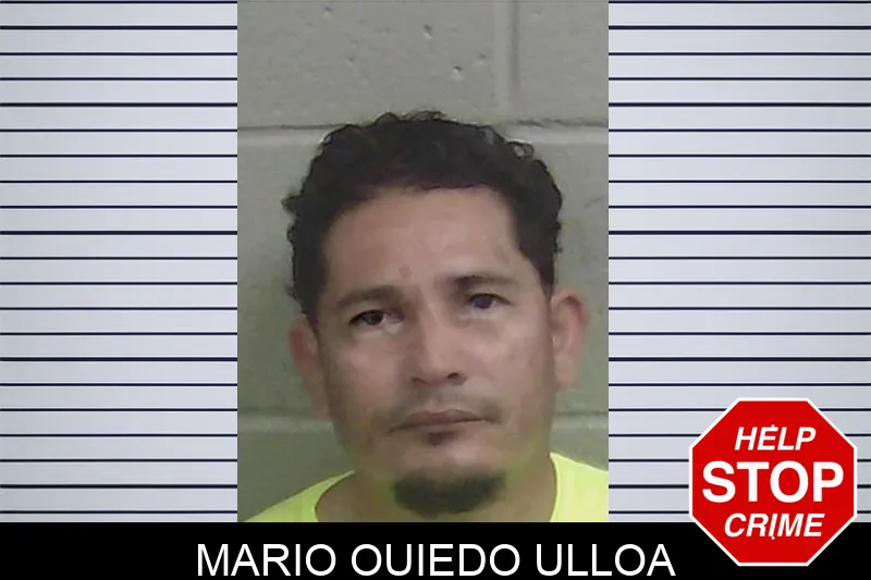 Mario Ouiedo Ulloa mugshot