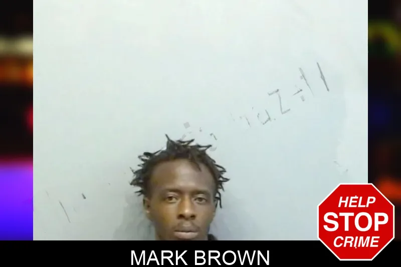 Mark Brown mugshot
