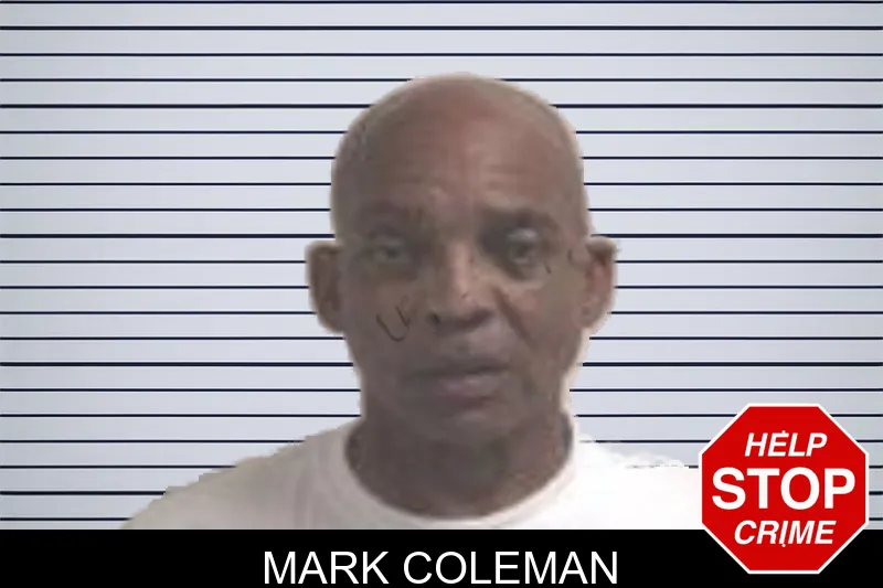 Mark Coleman mugshot