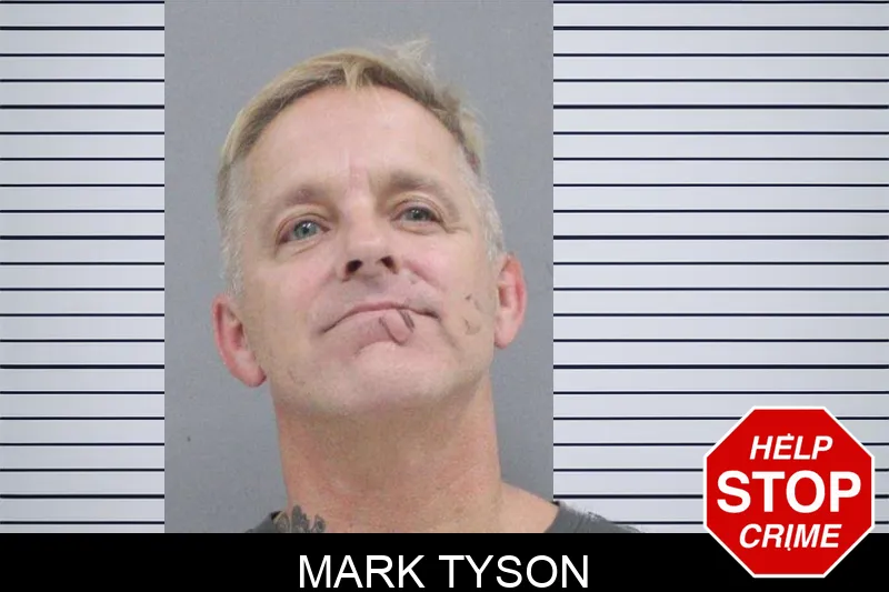 Mark Tyson mugshot