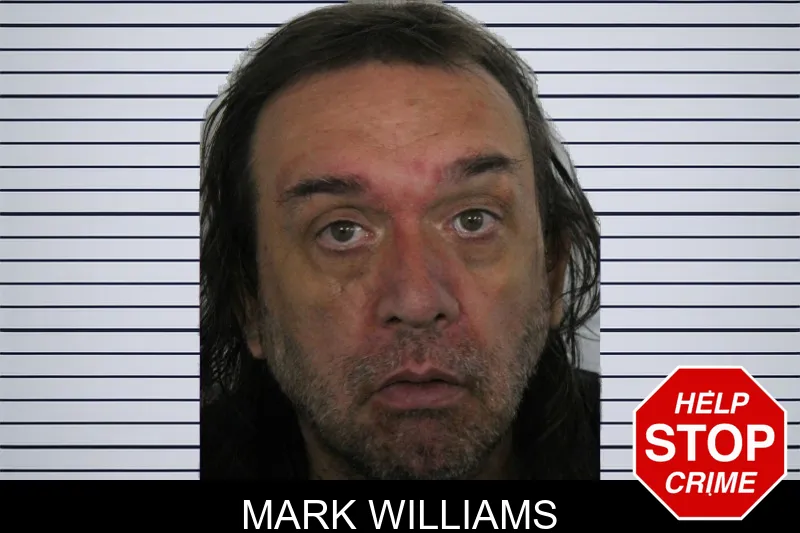 Mark Williams mugshot