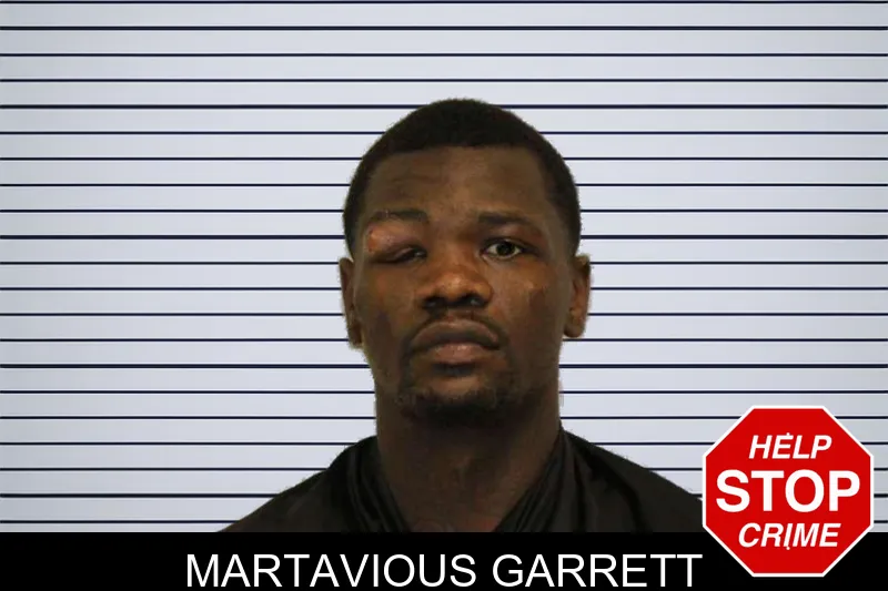 Martavious Garrett mugshot