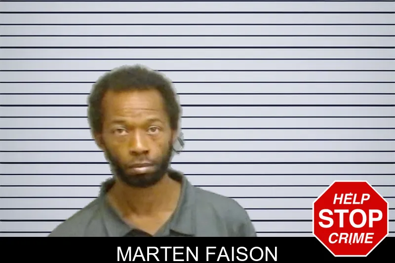 Marten Faison mugshot