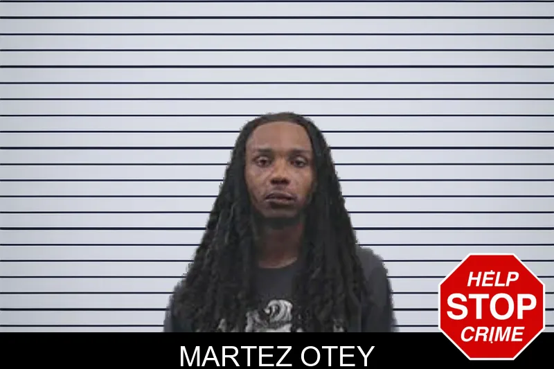 Martez Otey mugshot