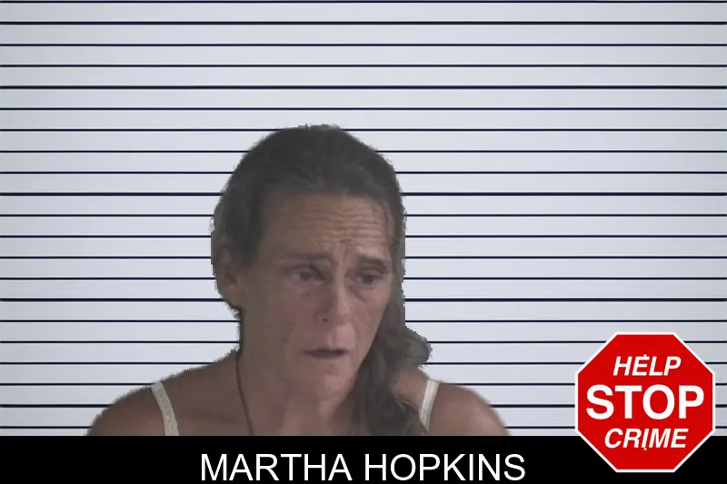 Martha Hopkins mugshot