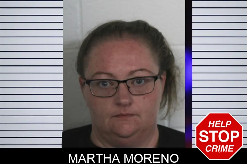 Martha Moreno mugshot