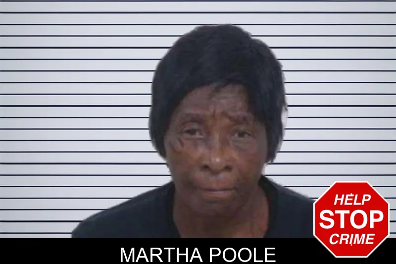Martha Poole mugshot