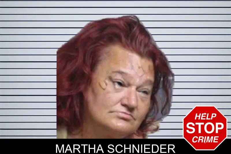 Martha Schnieder mugshot