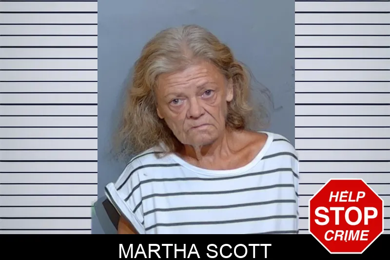 Martha Scott mugshot