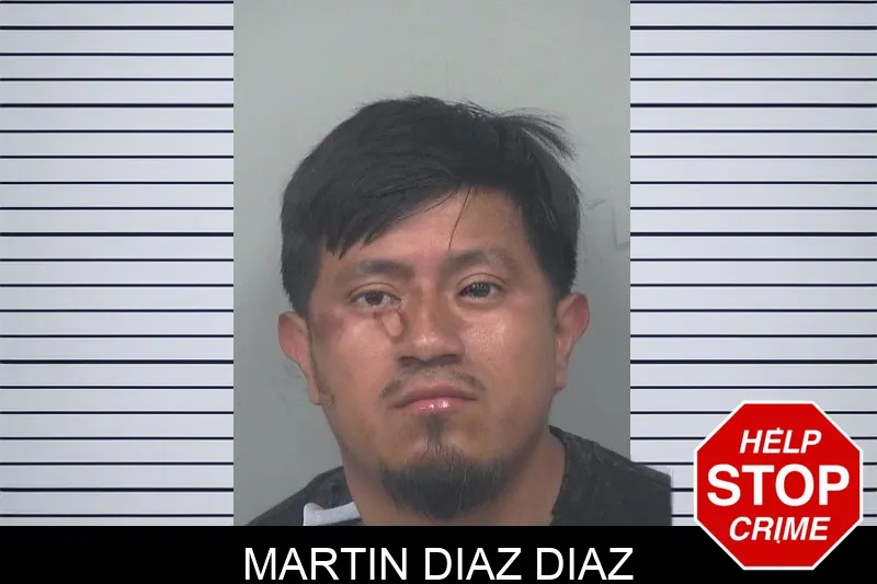 Martin Diaz Diaz mugshot