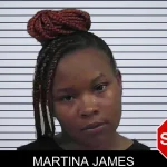 Martina James mugshot