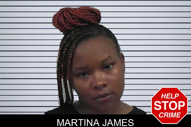 Martina James mugshot