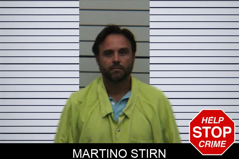Martino Stirn mugshot