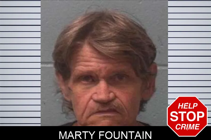 Marty Fountain mugshot