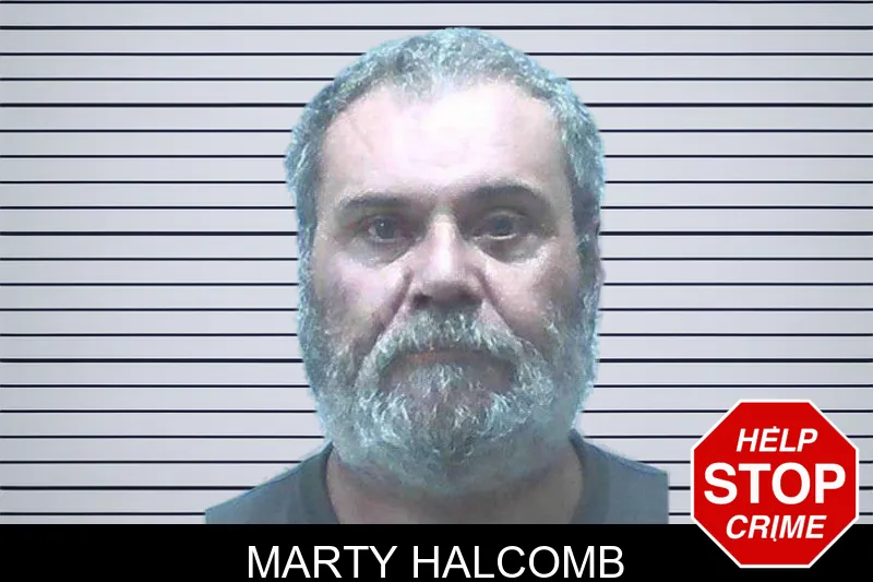 Marty Halcomb mugshot