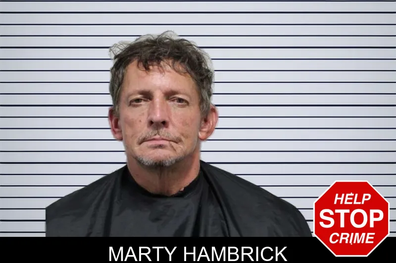 Marty Hambrick mugshot