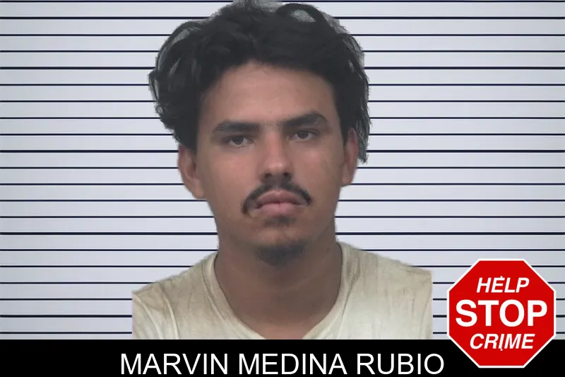 Marvin Medina Rubio mugshot