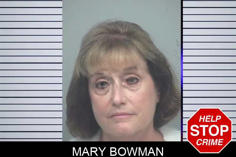 Mary Bowman mugshot