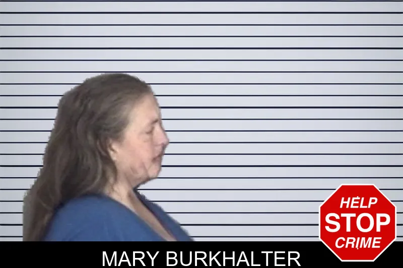 Mary Burkhalter mugshot