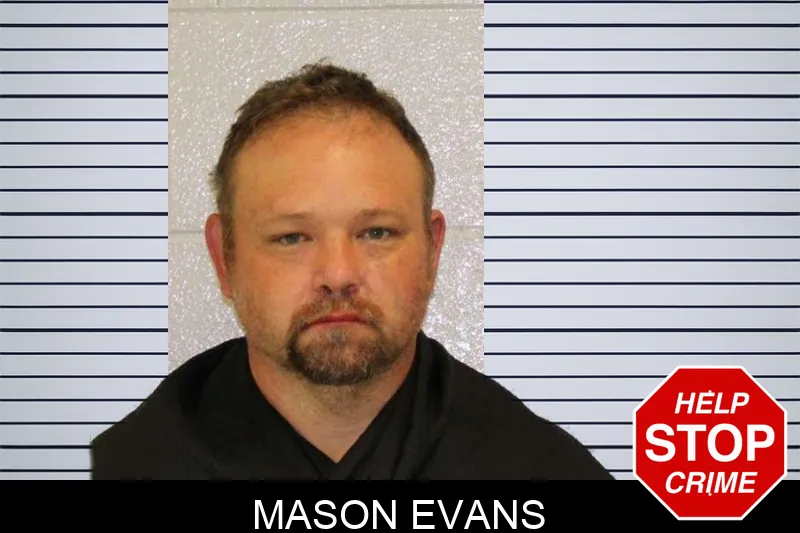 Mason Evans mugshot