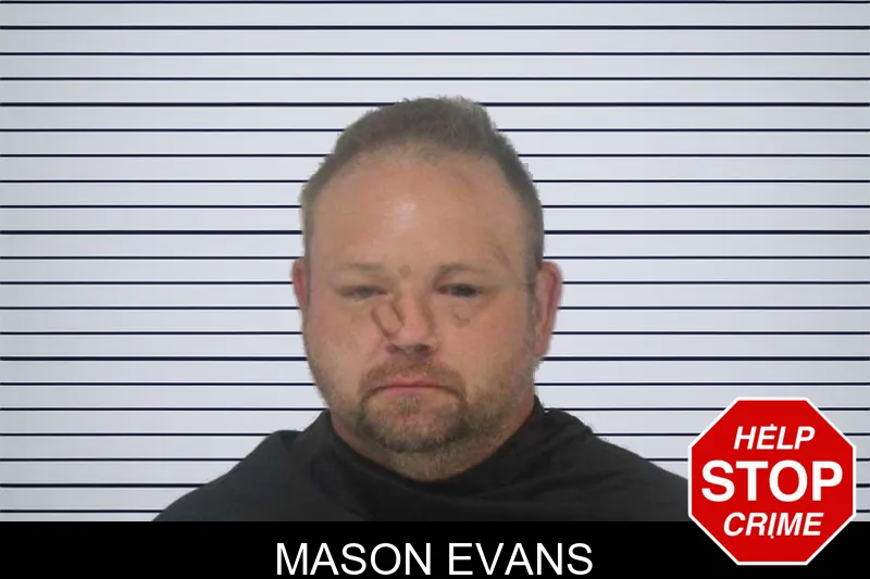 Mason Evans mugshot