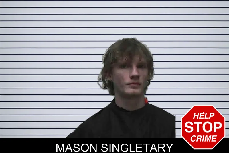 Mason Singletary mugshot