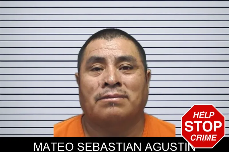Mateo Sebastian Agustin mugshot