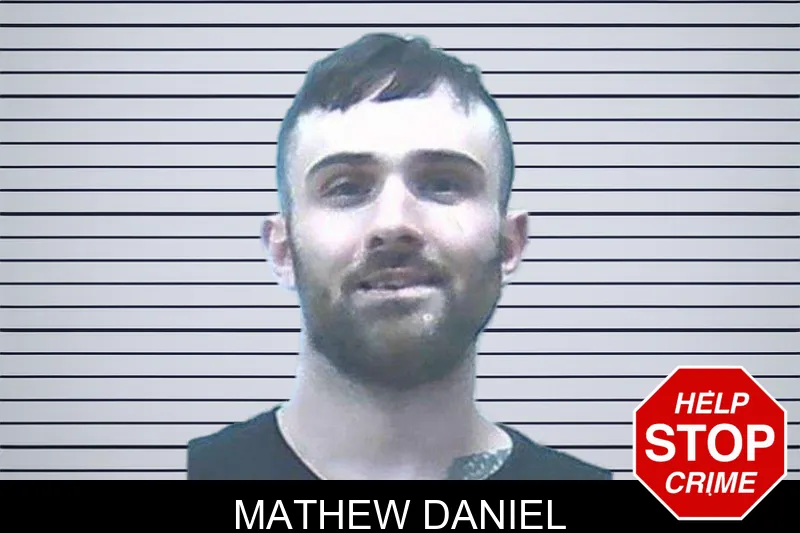 Mathew Daniel mugshot