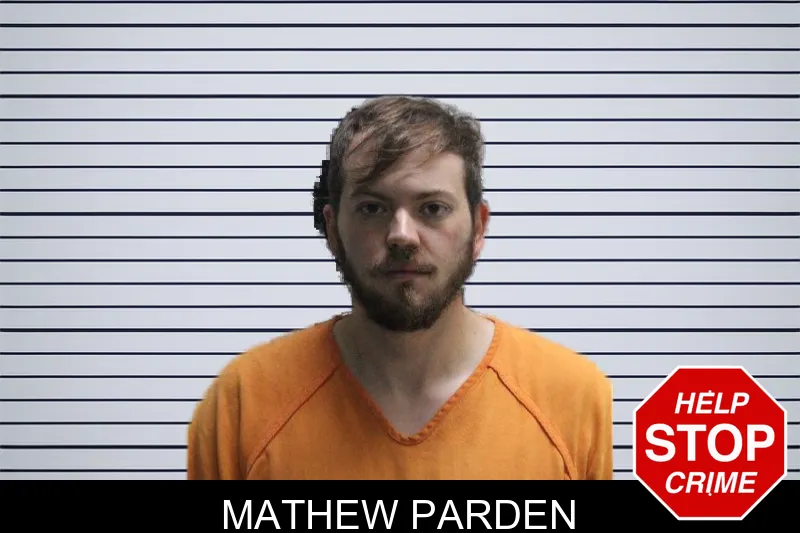 Mathew Parden mugshot