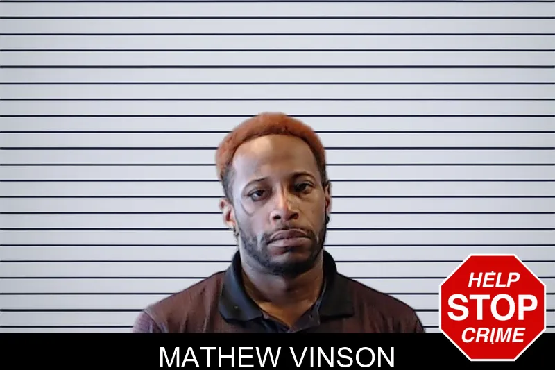 Mathew Vinson mugshot