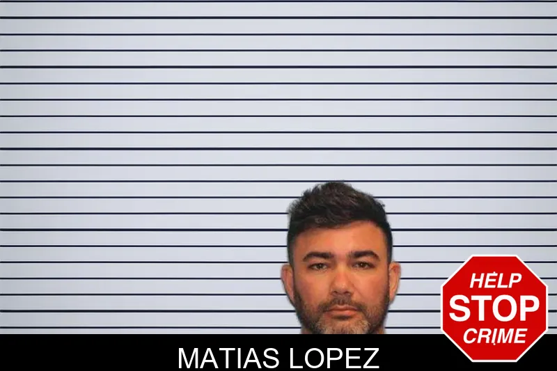 Matias Lopez mugshot