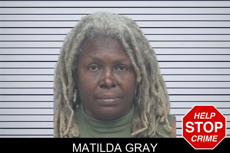 Matilda Gray mugshot