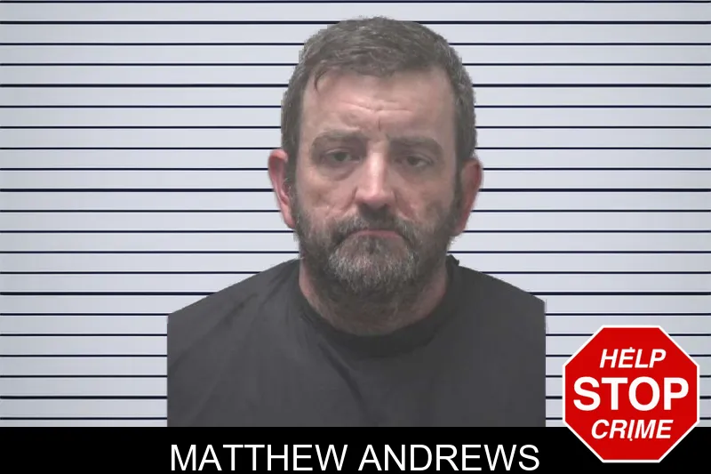 Matthew Andrews mugshot
