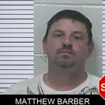 Matthew Barber mugshot