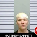 Matthew Barrett mugshot