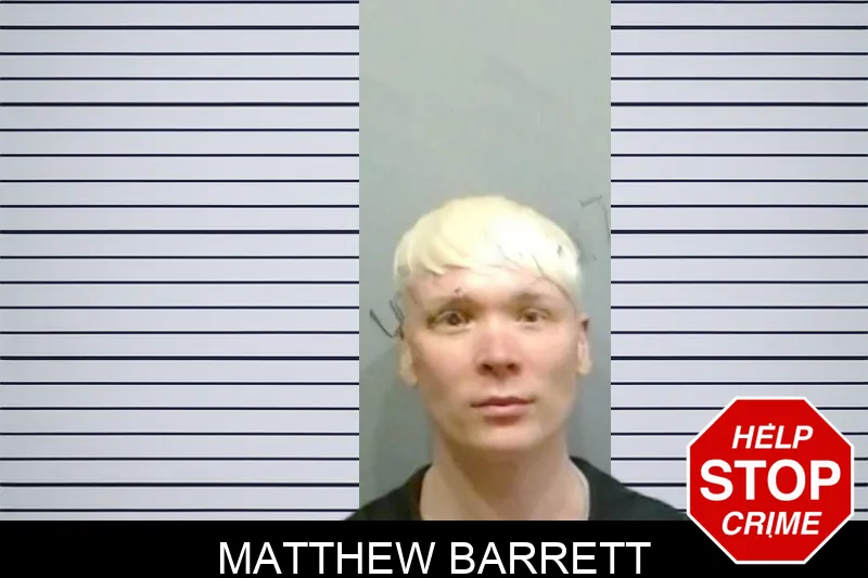 Matthew Barrett mugshot